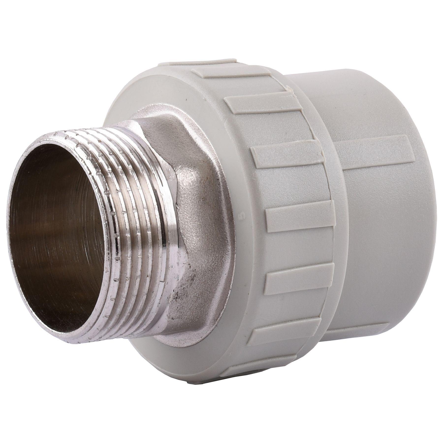 Муфта-перехідник PP-R Ø40 мм x 1" ЗР PRAWTECH Sp. z o.o. PP130040100